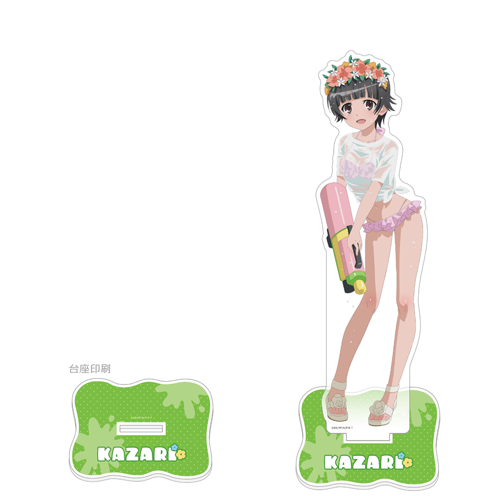 とある科学の超電磁砲T_描き下ろし特大アクリルスタンド(初春飾利/水遊び)