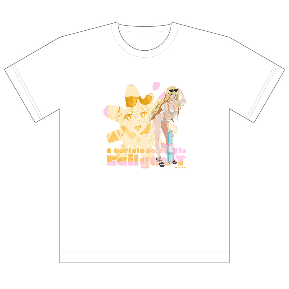 とある科学の超電磁砲T_Lサイズ_描き下ろしTシャツ(食蜂操祈/水遊び)