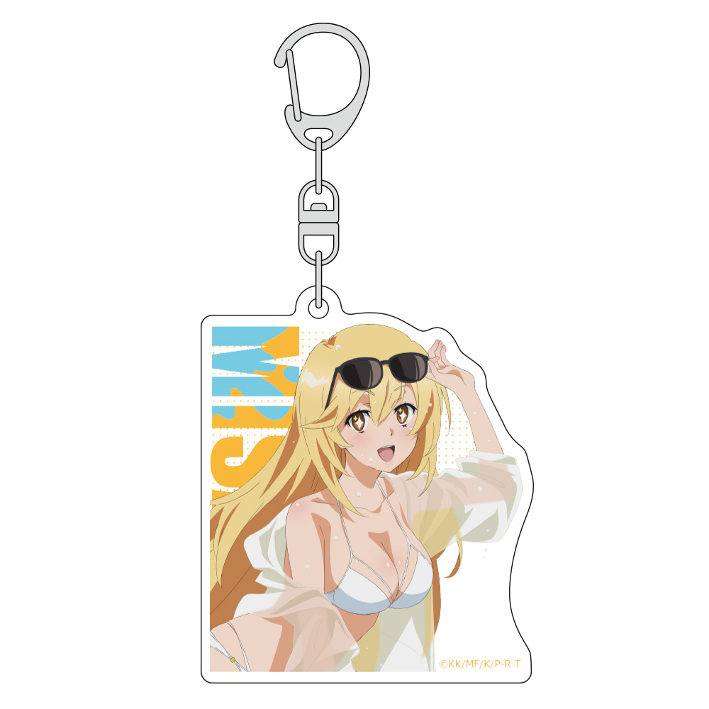 とある科学の超電磁砲T_描き下ろしアクリルキーホルダー(食蜂操祈/水遊び)