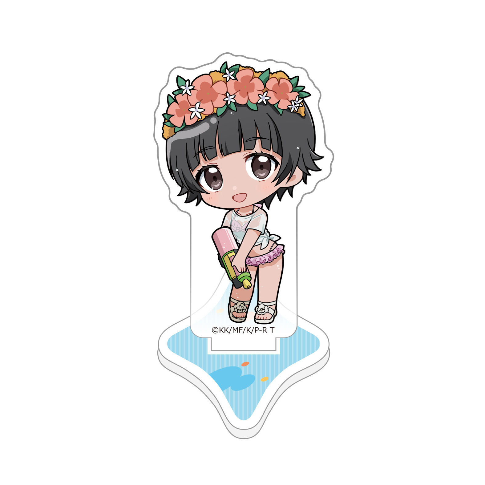 とある科学の超電磁砲T_アクリルメモスタンド(初春飾利/水遊び)