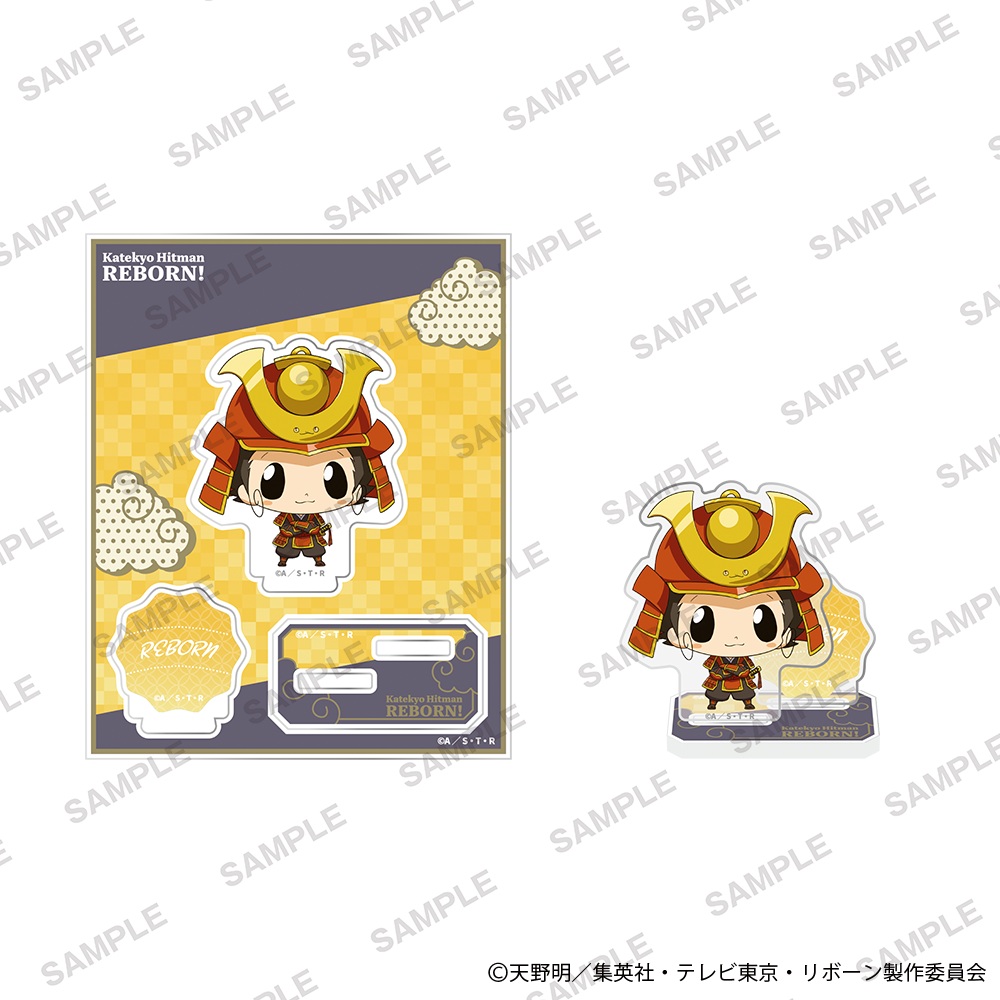 家庭教師ヒットマンREBORN!_ミニアクリルスタンドプレート 和モダンver. リボーン