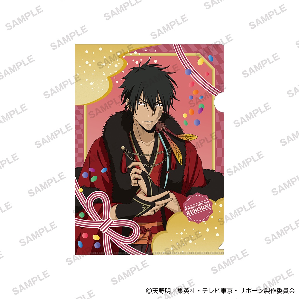 家庭教師ヒットマンREBORN!_A4クリアファイル 和モダンver. XANXUS(10年後)