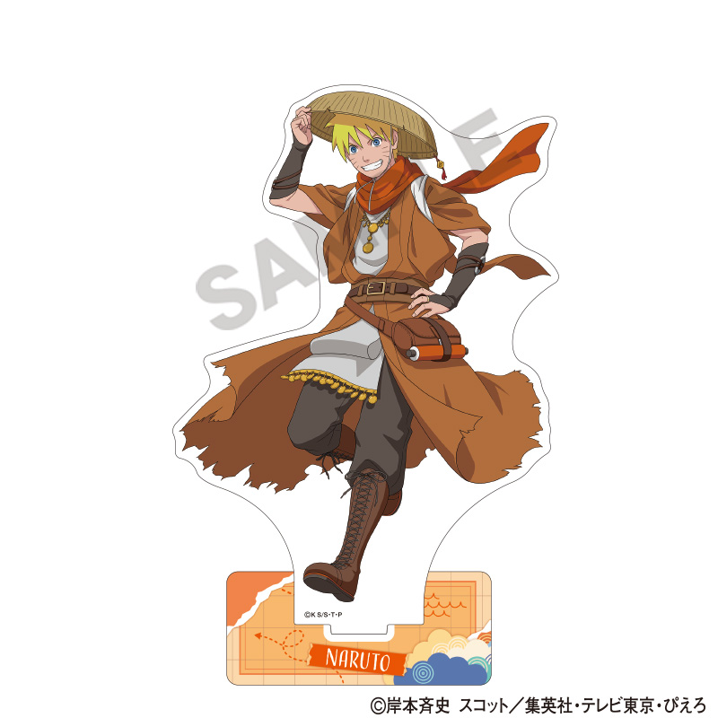 NARUTO-ナルト- 疾風伝_アクリルスタンド　うずまきナルト　旅人
