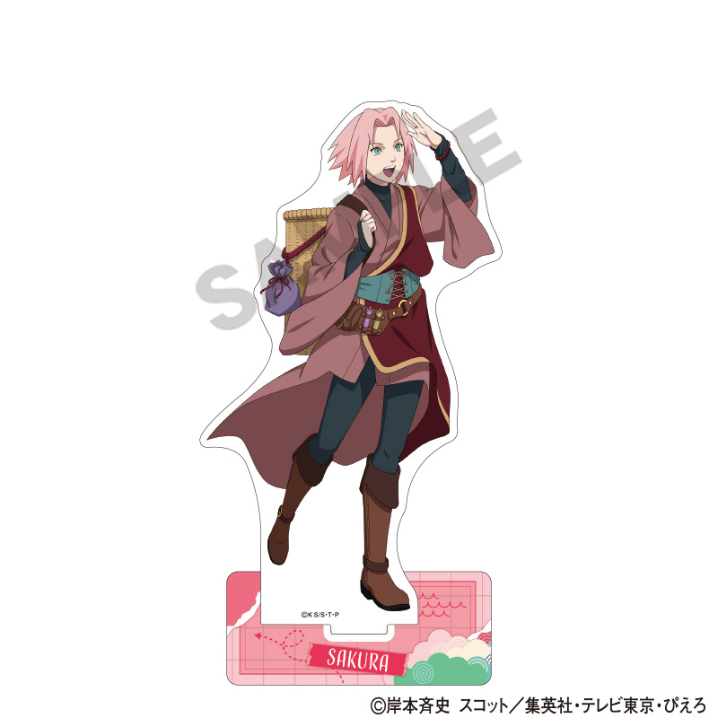 NARUTO-ナルト- 疾風伝_アクリルスタンド　春野サクラ　旅人