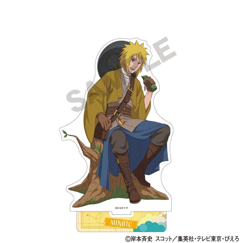 NARUTO-ナルト- 疾風伝_アクリルスタンド　波風ミナト　旅人
