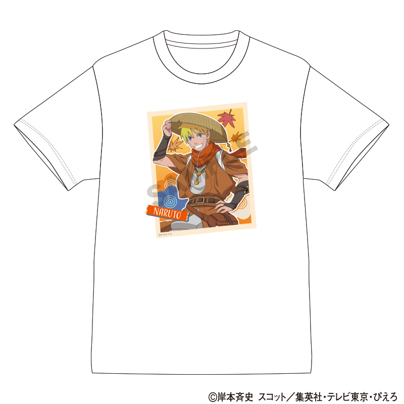 NARUTO-ナルト- 疾風伝_Tシャツ　うずまきナルト　旅人