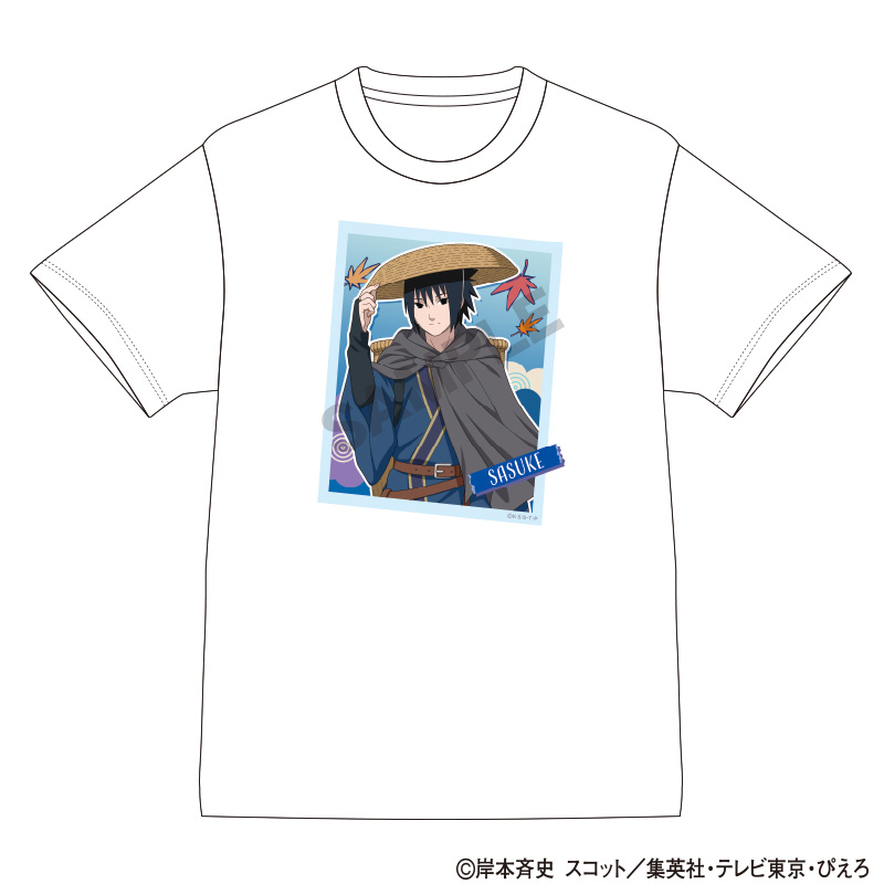 NARUTO-ナルト- 疾風伝_Tシャツ　うちはサスケ　旅人