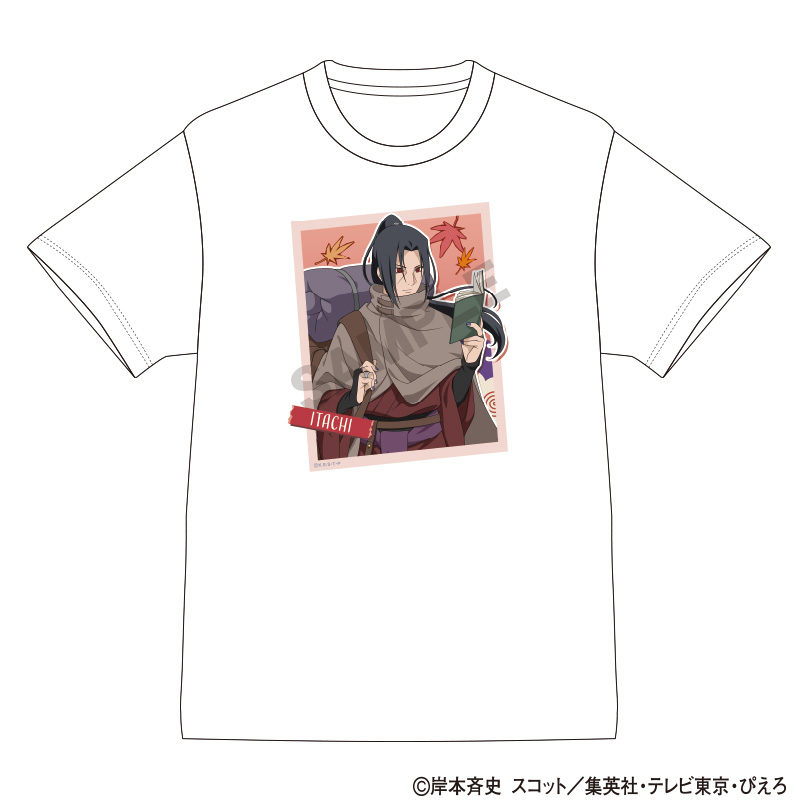 NARUTO-ナルト- 疾風伝_Tシャツ　うちはイタチ　旅人