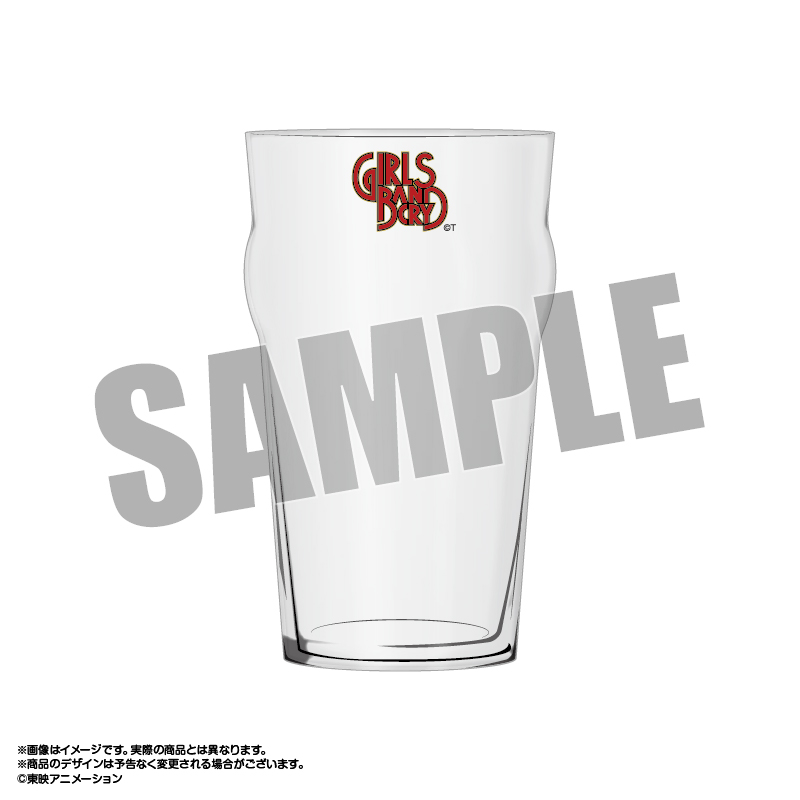 ガールズバンドクライ_ガールズバンドクライ×HUB コラボロゴパイントグラス