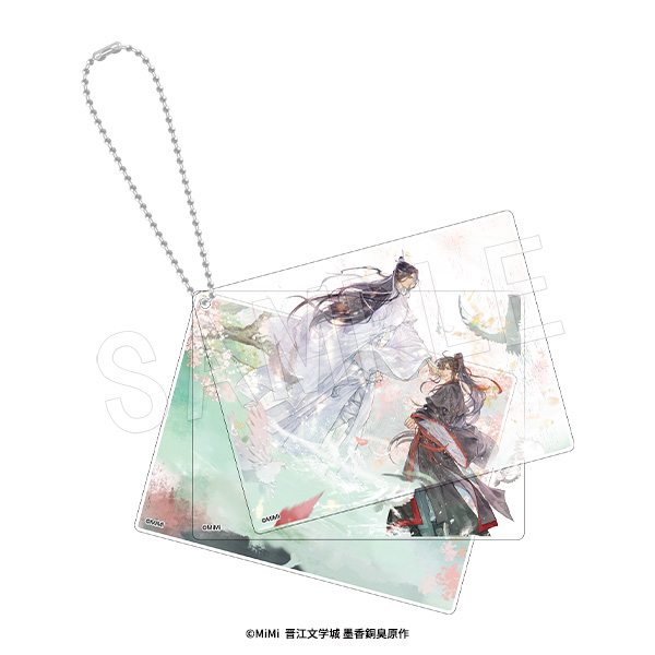 魔道祖師_レイヤーアクリルキーホルダー 1