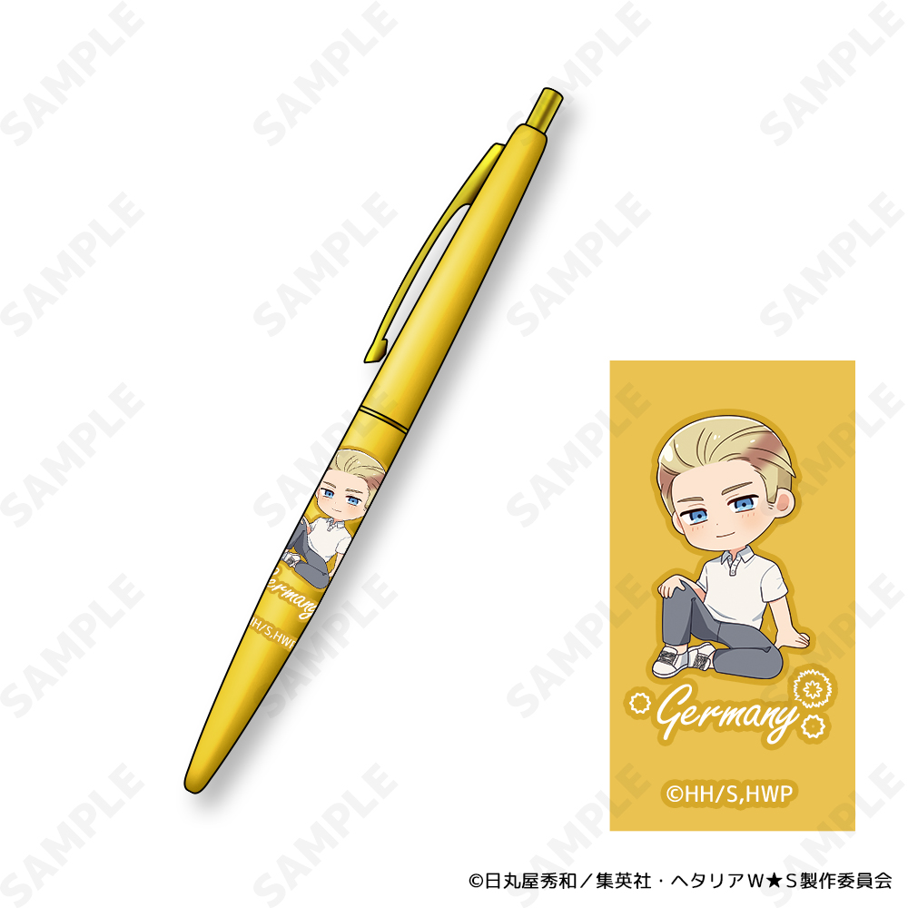 ヘタリア World☆Stars_クリックゴールドボールペン 2 ドイツ-Flower Shower-[ドレセレmini]