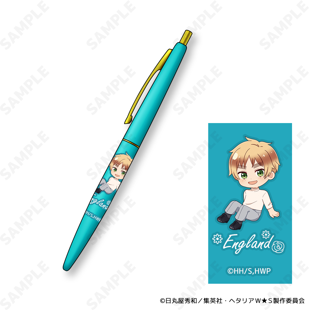 ヘタリア World☆Stars_クリックゴールドボールペン 5 イギリス-Flower Shower-[ドレセレmini]