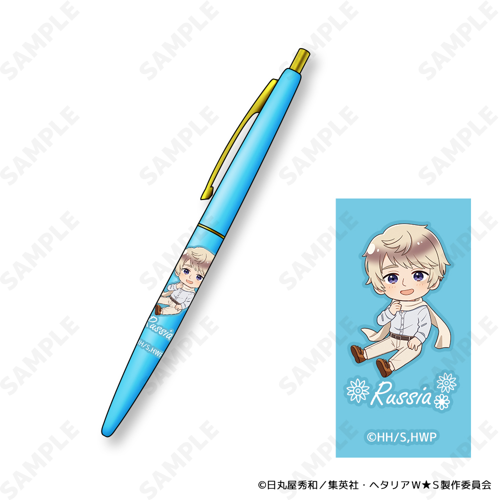 ヘタリア World☆Stars_クリックゴールドボールペン 7 ロシア-Flower Shower-[ドレセレmini]