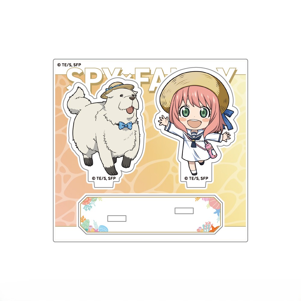 SPY×FAMILY_ミニキャラアクリルスタンド_アーニャ＆ボンド