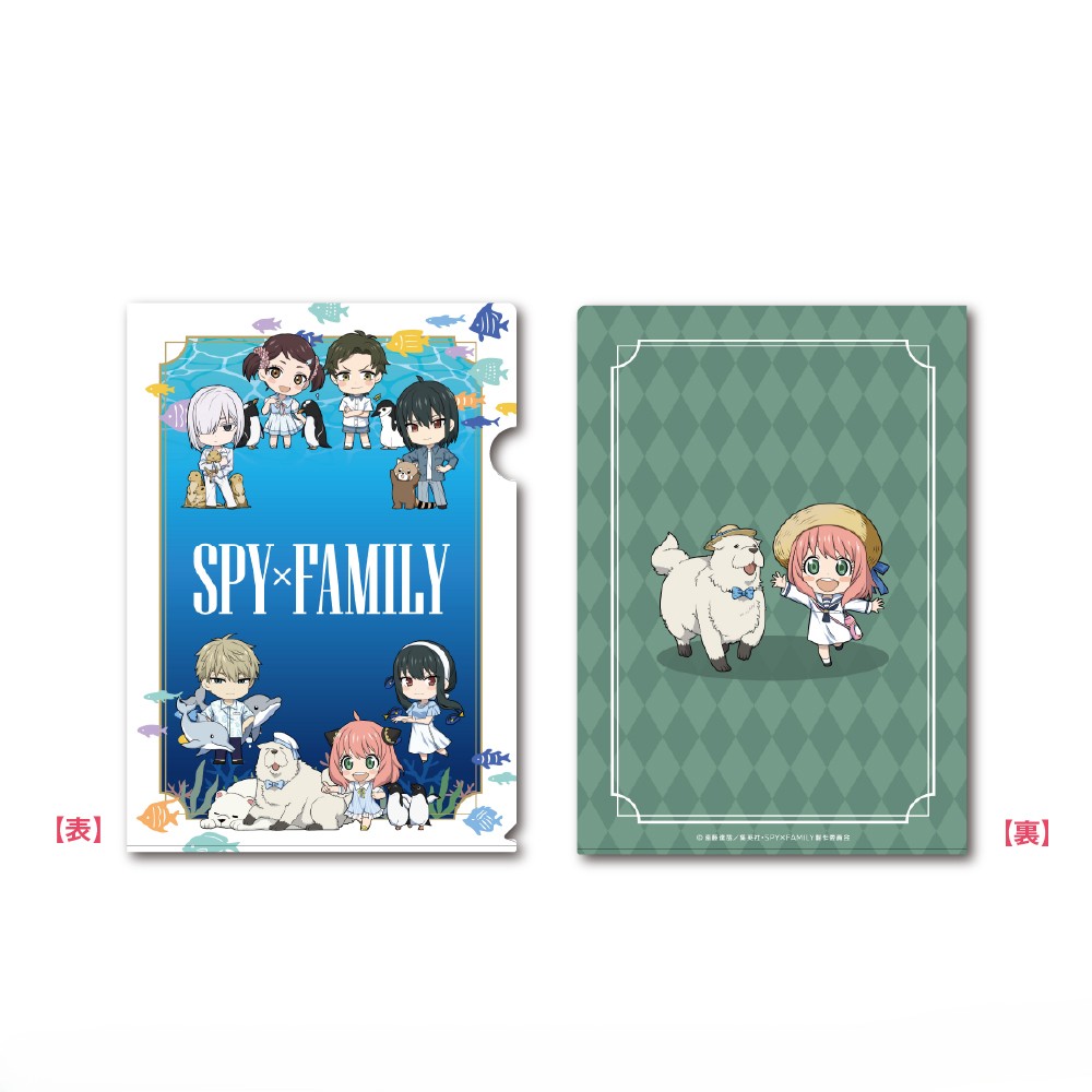 SPY×FAMILY_クリアファイル_ミニキャラ