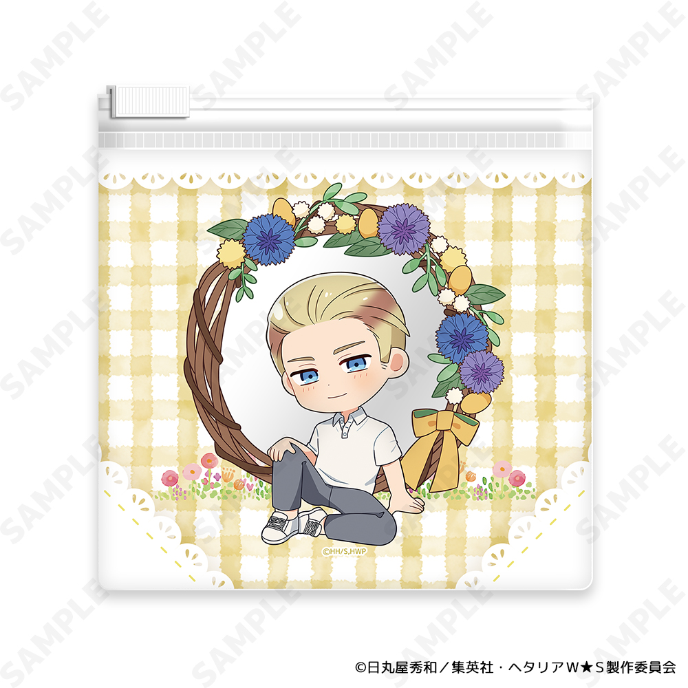 ヘタリア World☆Stars_スライダーポーチ 2 ドイツ-Flower Shower-[ドレセレmini]