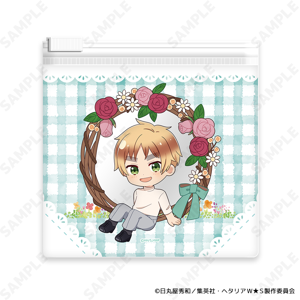 ヘタリア World☆Stars_スライダーポーチ 5 イギリス-Flower Shower-[ドレセレmini]
