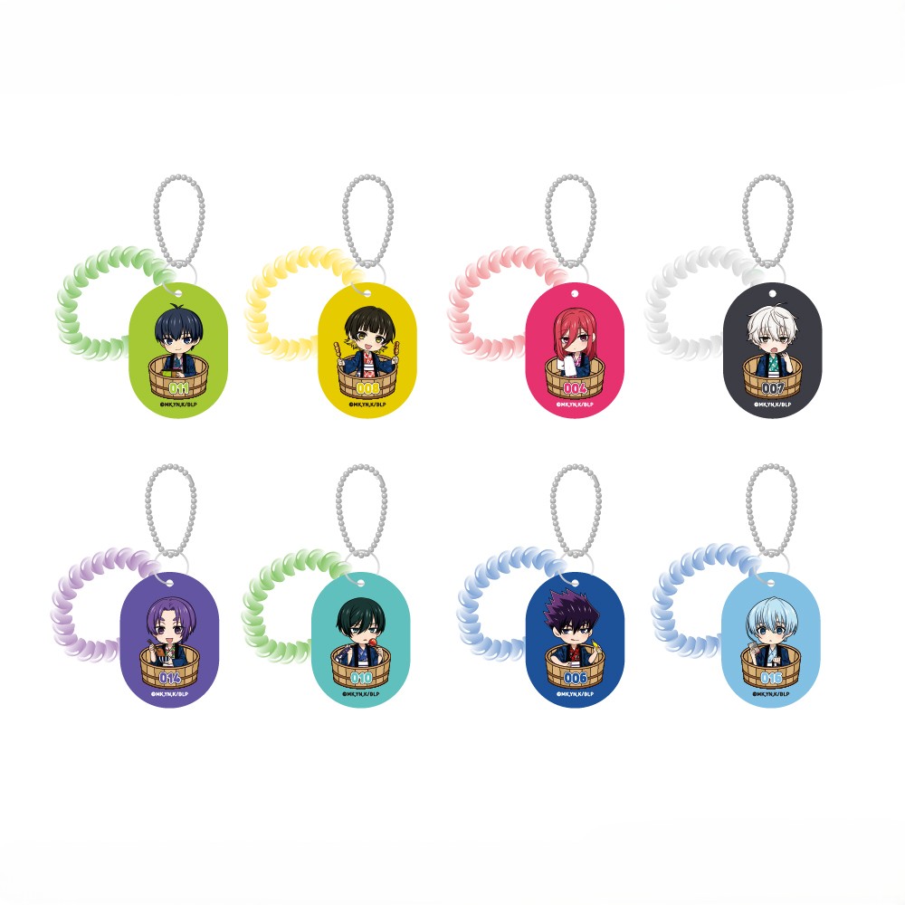 ブルーロック_トレーディング_ロッカーキー風キーホルダー（ランダム8個セット）
