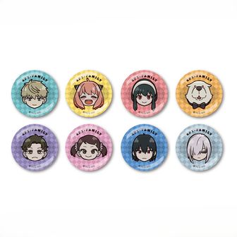 パーティー缶バ SPY×FAMILY_描き下ろし ホリデーパーティーver. トレーディング