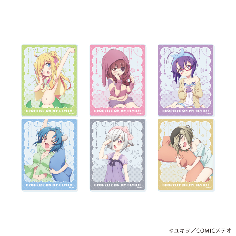 邪神ちゃんドロップキック_アクリルカード03/コンプリートセット(全6種)(描き下ろしイラスト)【コンプリートセット/6個入り】