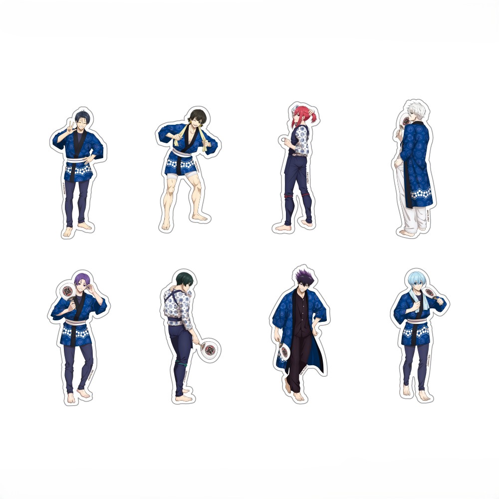 ブルーロック_トレーディング_ダイカットステッカー（描き下ろし）ランダム8個セット