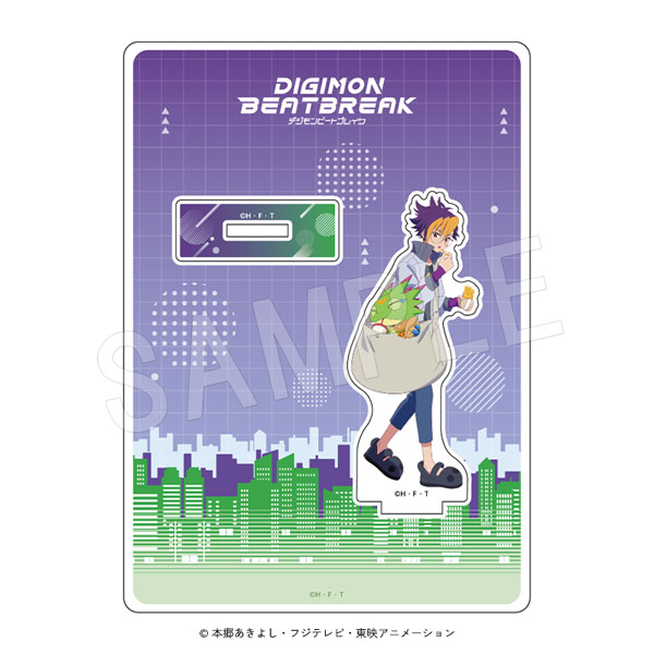 DIGIMON BEATBREAK_アクリルスタンド AGF2025Ver. 天馬トモロウ/ゲッコーモン