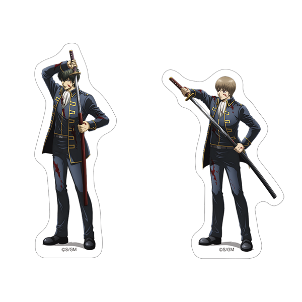 新劇場版 銀魂 -吉原大炎上-_ステッカーセット／土方＆沖田