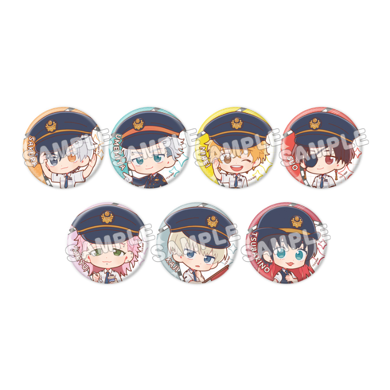 JR東海×WIND BREAKER_トレーディング缶バッジ(ミニキャラ