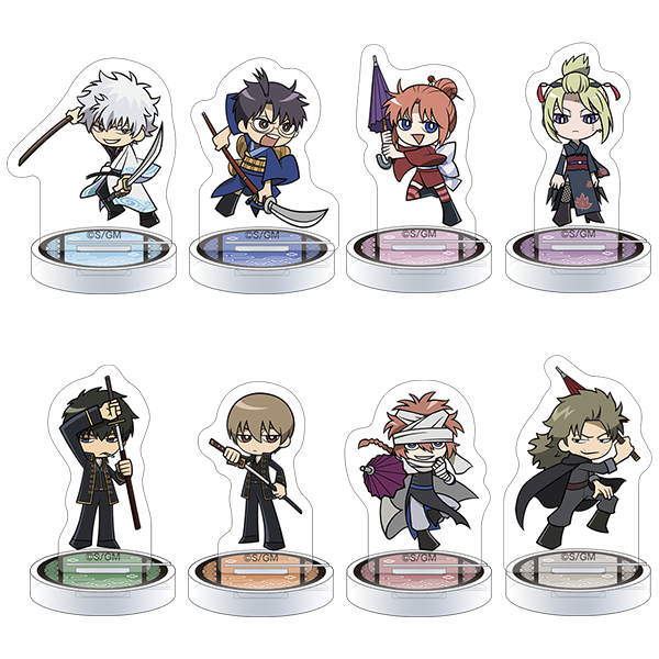 新劇場版 銀魂 -吉原大炎上-_ちゅあスタ　ミニチュアアクリルスタンドコレクション　【BOX／8個入り】