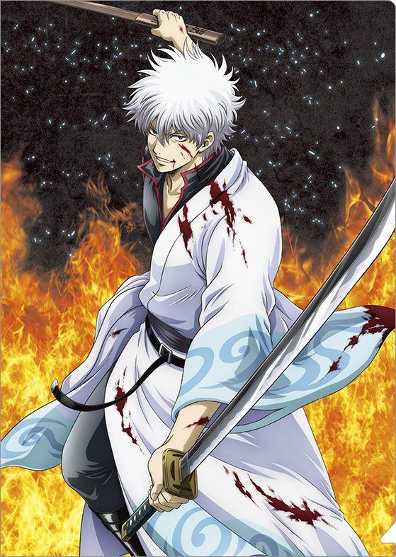 新劇場版 銀魂 -吉原大炎上-_クリアファイル／吉原大炎上　坂田銀時