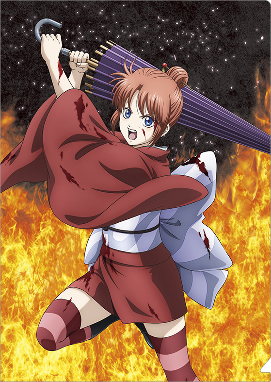 新劇場版 銀魂 -吉原大炎上-_クリアファイル／吉原大炎上　神楽