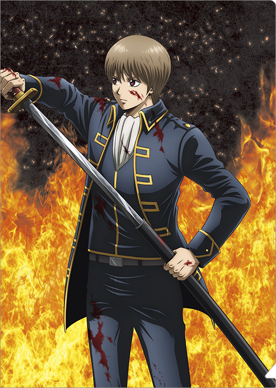 新劇場版 銀魂 -吉原大炎上-_クリアファイル／吉原大炎上　沖田総悟