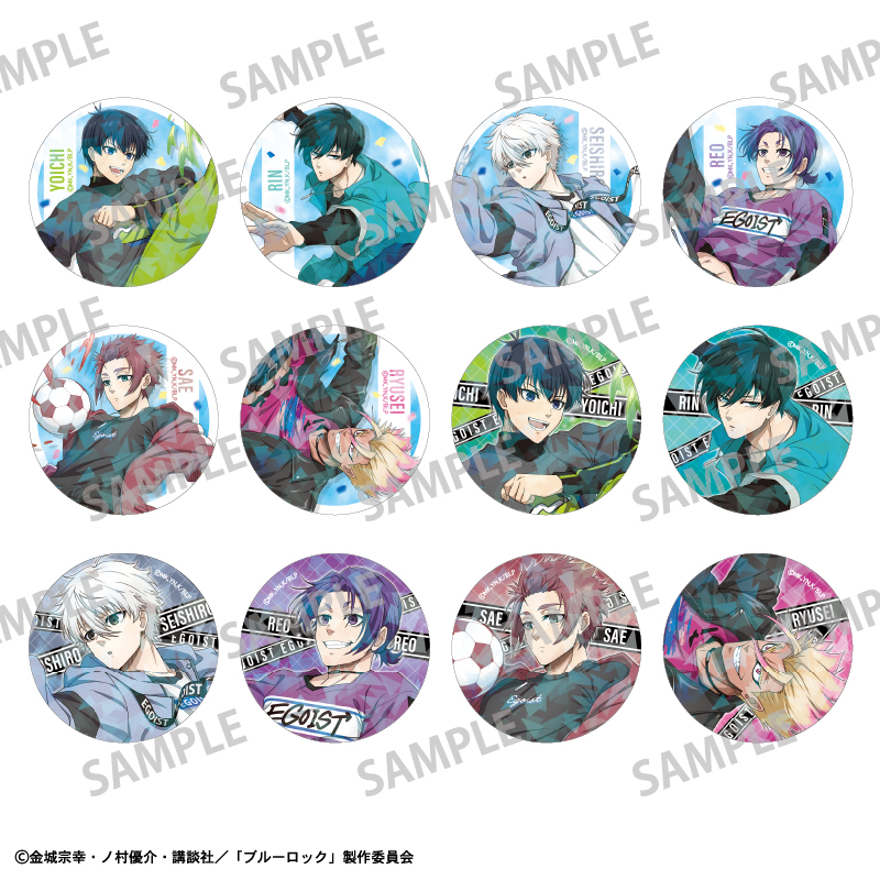 ブルーロック_トレーディングホログラム缶バッジ／アクロバットサッカー 【BOX／12パック入り】