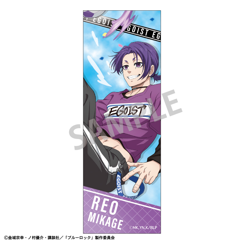 ブルーロック_ロングスクエア缶バッジ　御影 玲王／アクロバットサッカー