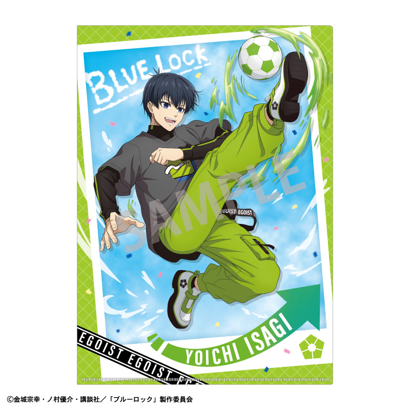 ブルーロック_A4シングルクリアファイル　潔 世一・糸師 凛／アクロバットサッカー
