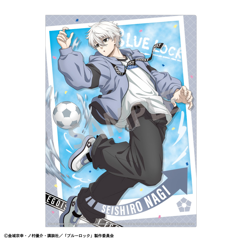ブルーロック_A4シングルクリアファイル　凪 誠士郎・御影 玲王／アクロバットサッカー