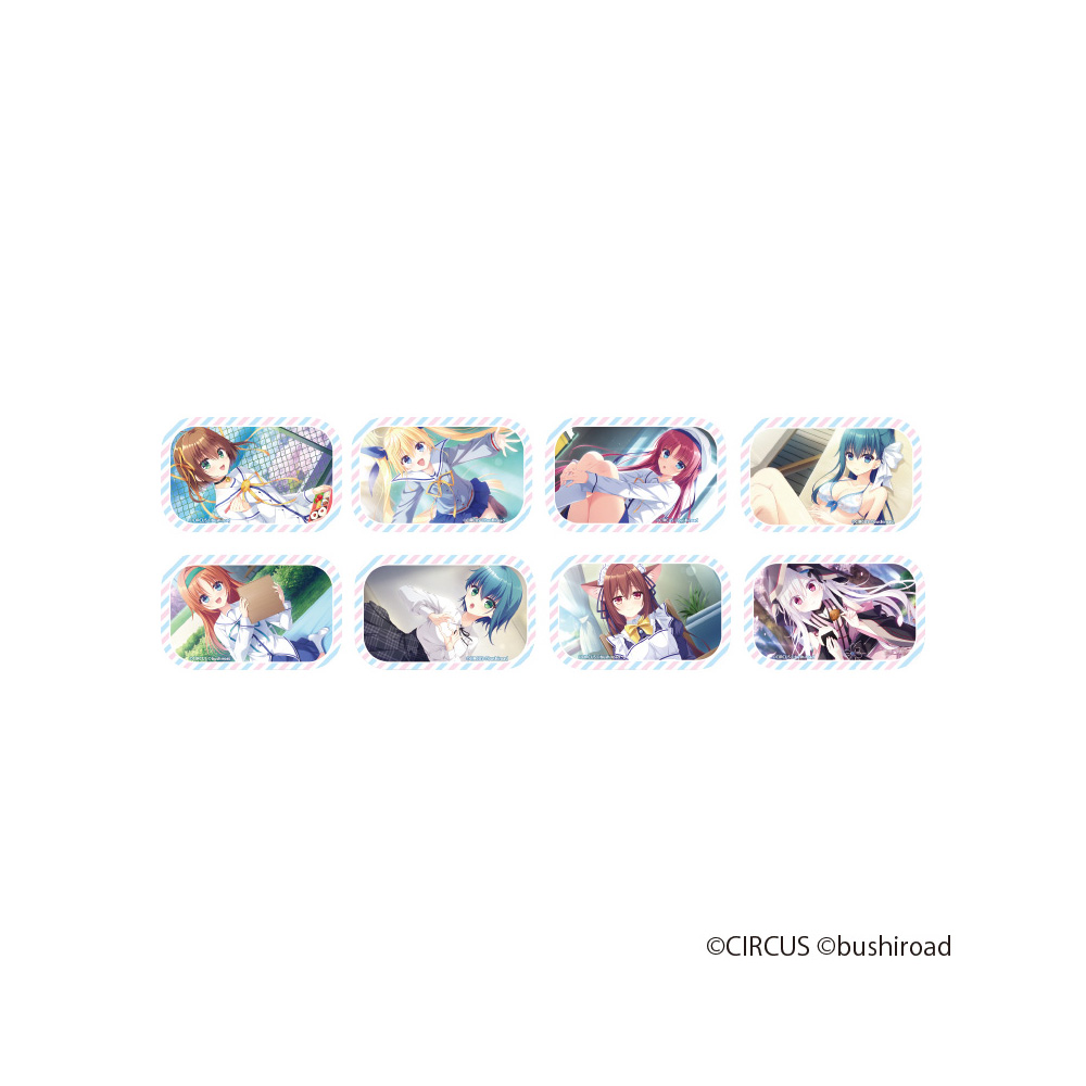 D.C. Re:tune ?ダ・カーポ? リチューン_トレーディング長方形缶バッジ【BOX/8個入り】