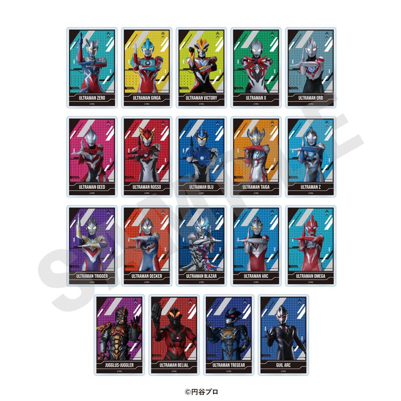 ウルトラマン トレーディングカード 96枚 ウルトラマンシリーズ_トレーディングアクリルカード（全19種） 【BOX