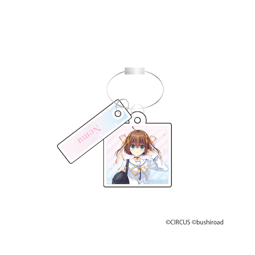 D.C. Re:tune ?ダ・カーポ? リチューン_2連ワイヤーキーホルダー【朝倉音夢】