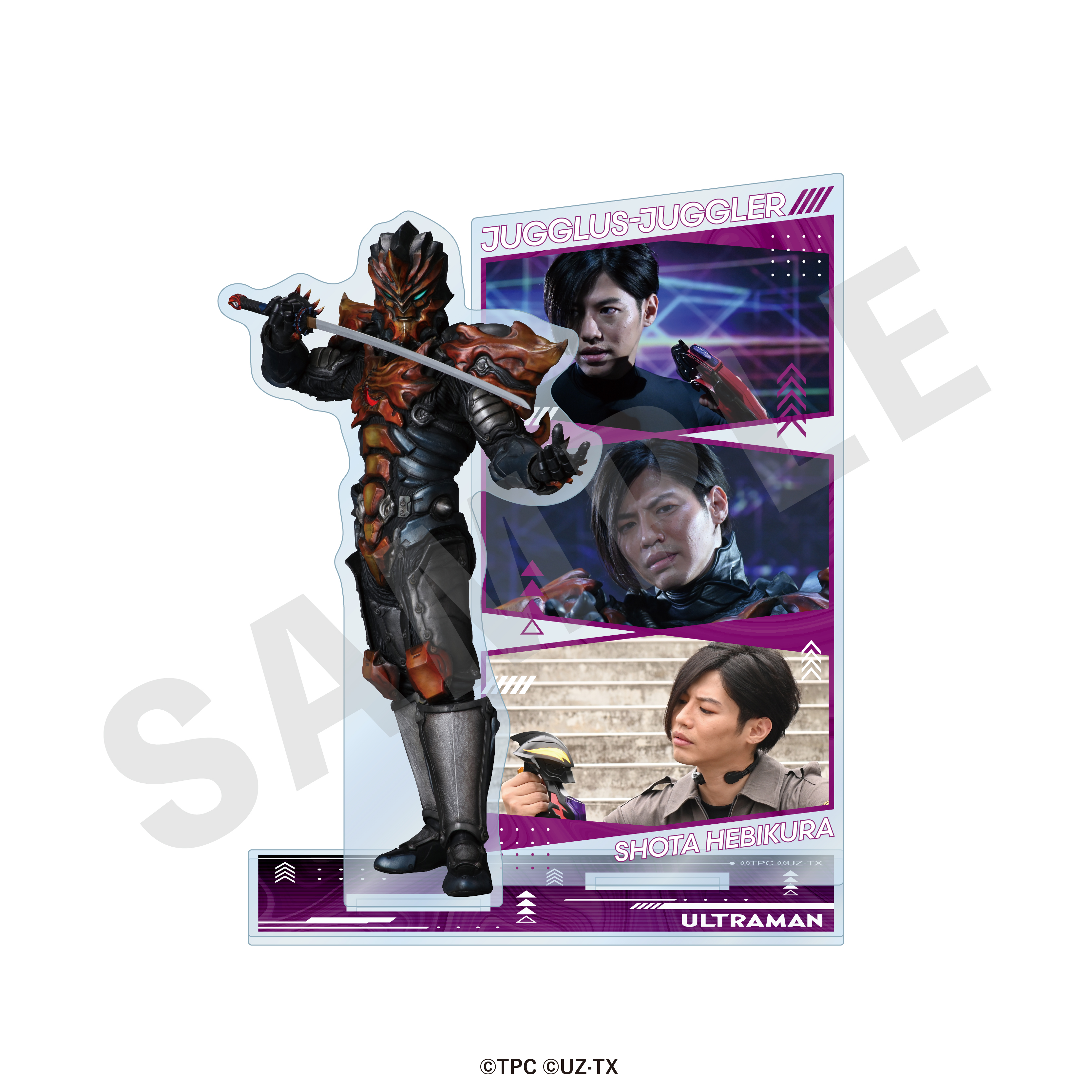 ウルトラマンシリーズ_アクリルフィギュア（ジャグラスジャグラー）