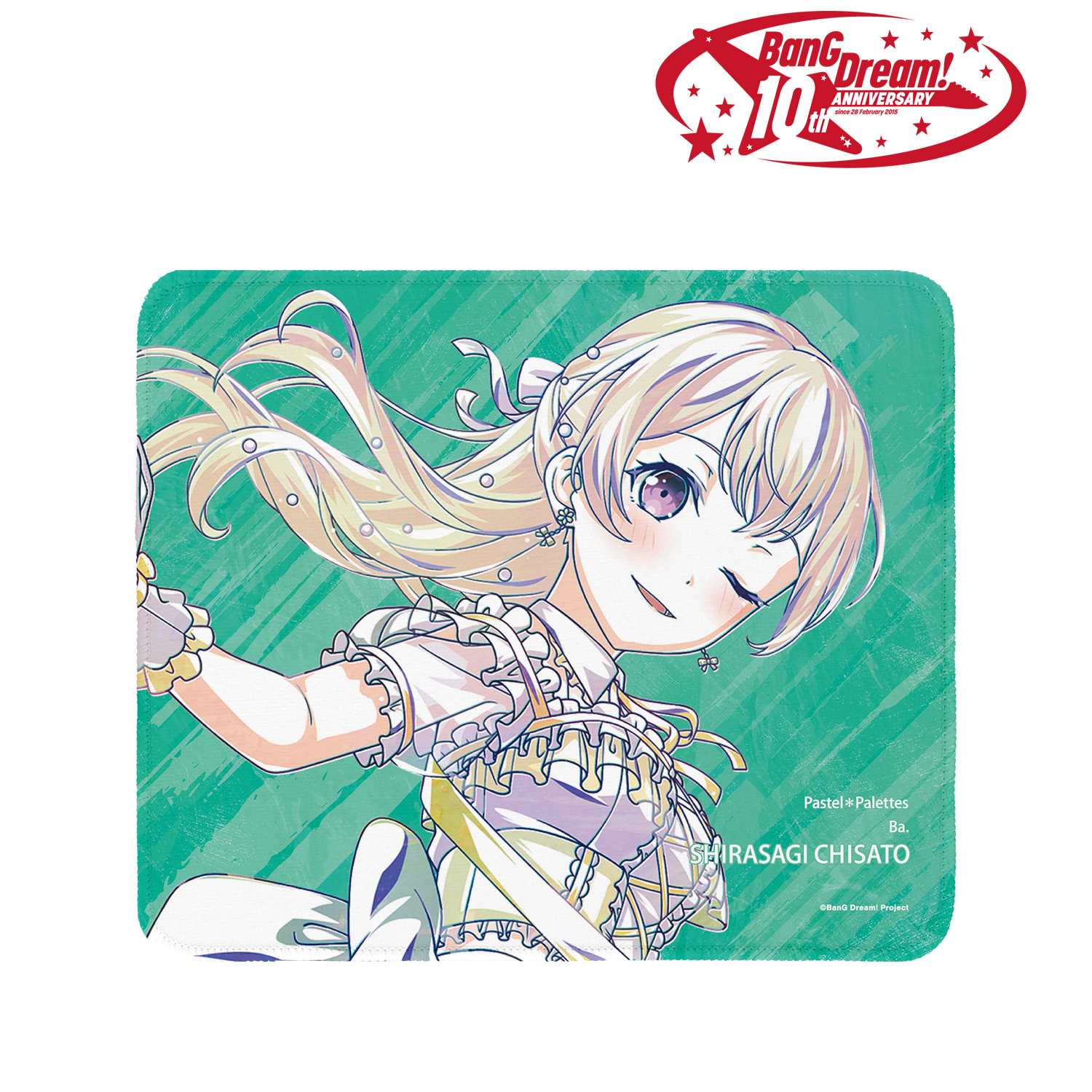 BanG Dream!_白鷺 千聖 Ani-Art 第6弾 マウスパッド