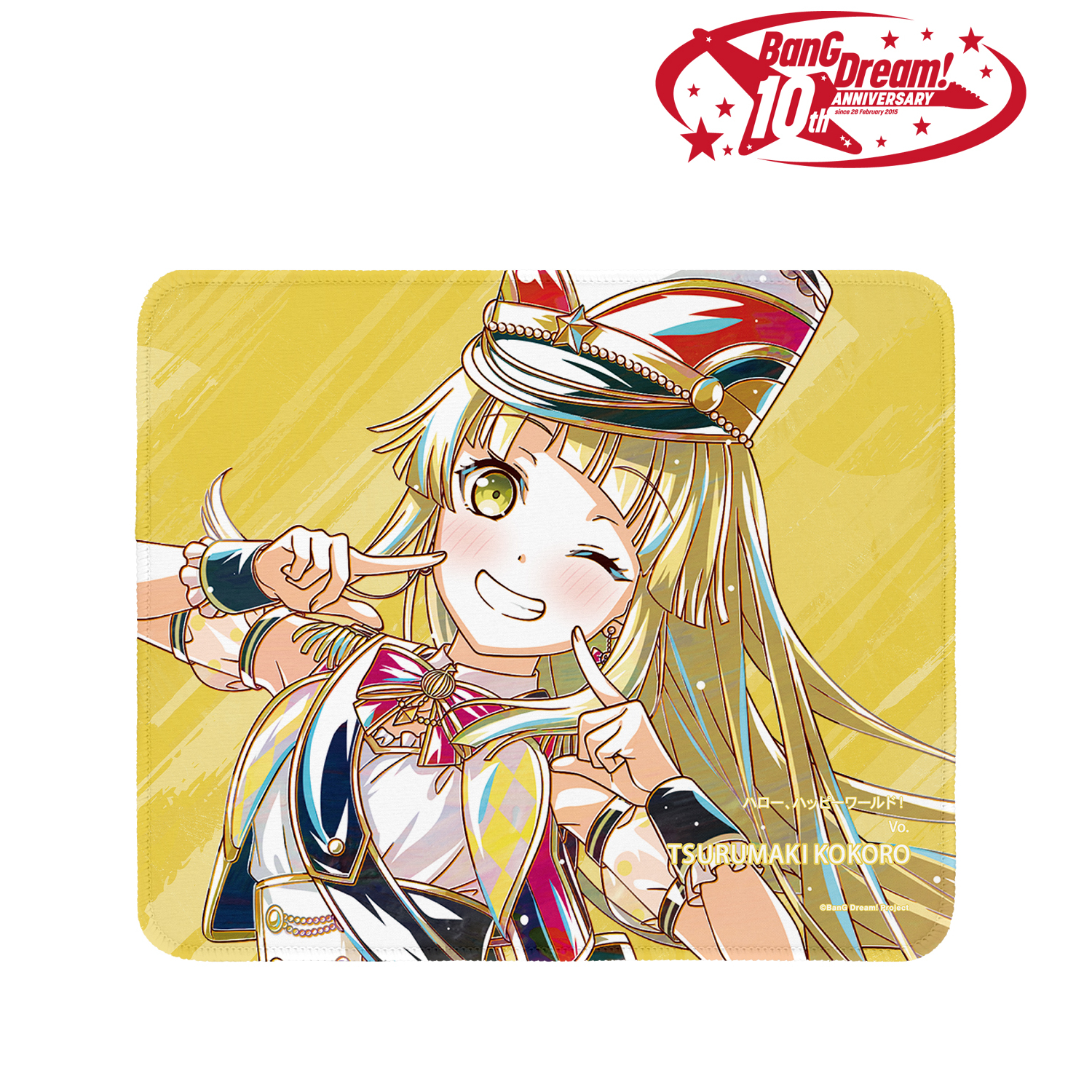 BanG Dream!_弦巻 こころ Ani-Art 第6弾 マウスパッド