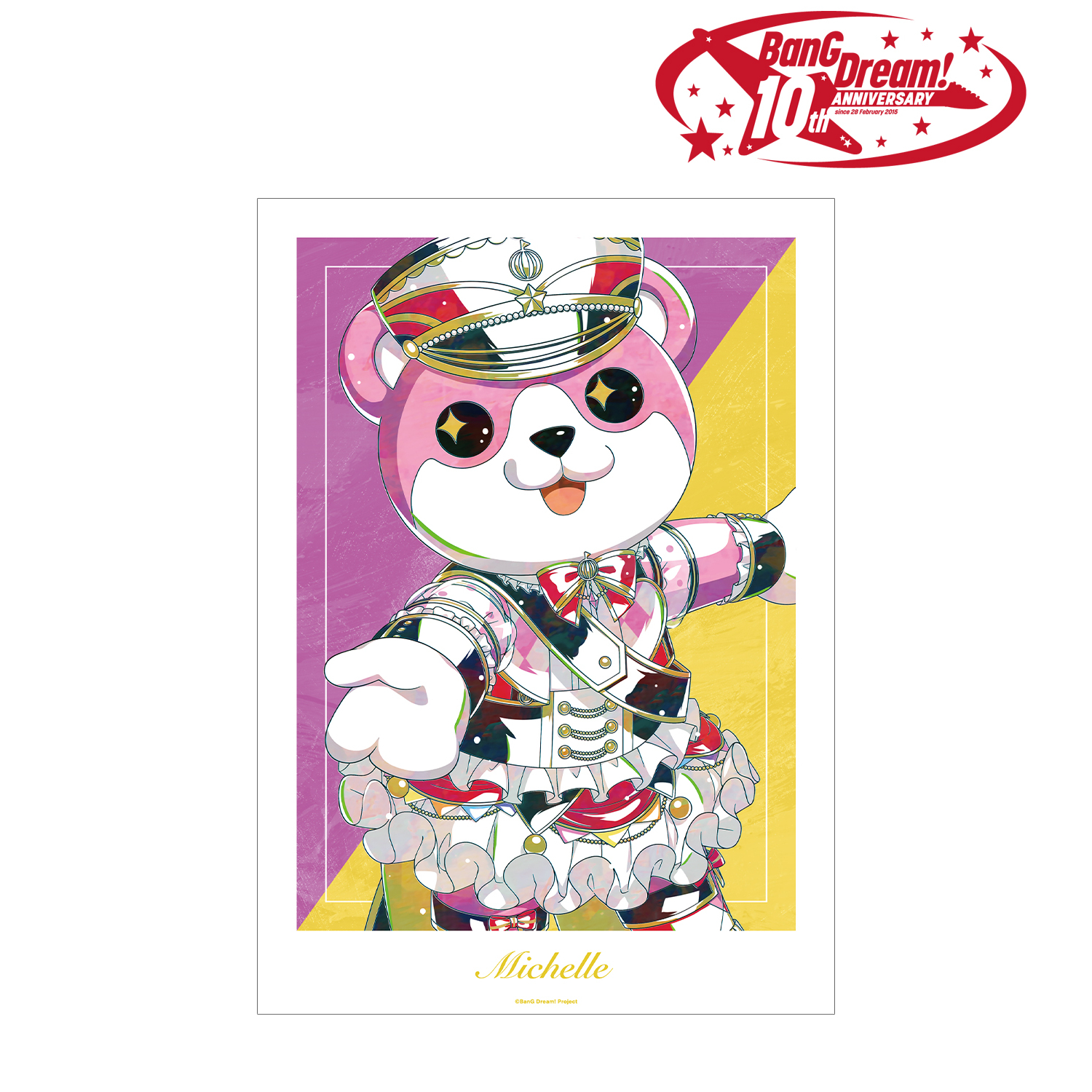 BanG Dream!_ミッシェル Ani-Art 第6弾 A3マット加工ポスター