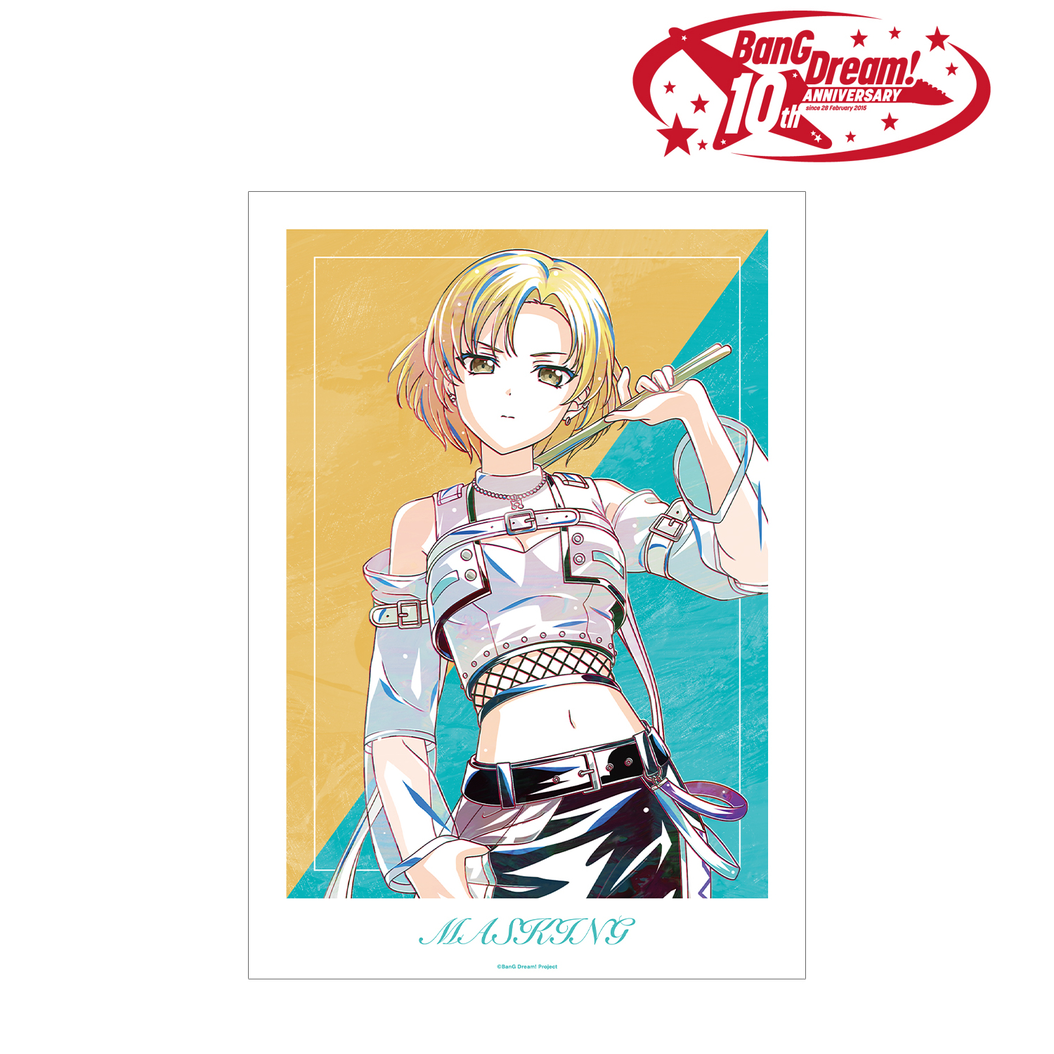 BanG Dream!_マスキング Ani-Art 第6弾 A3マット加工ポスター