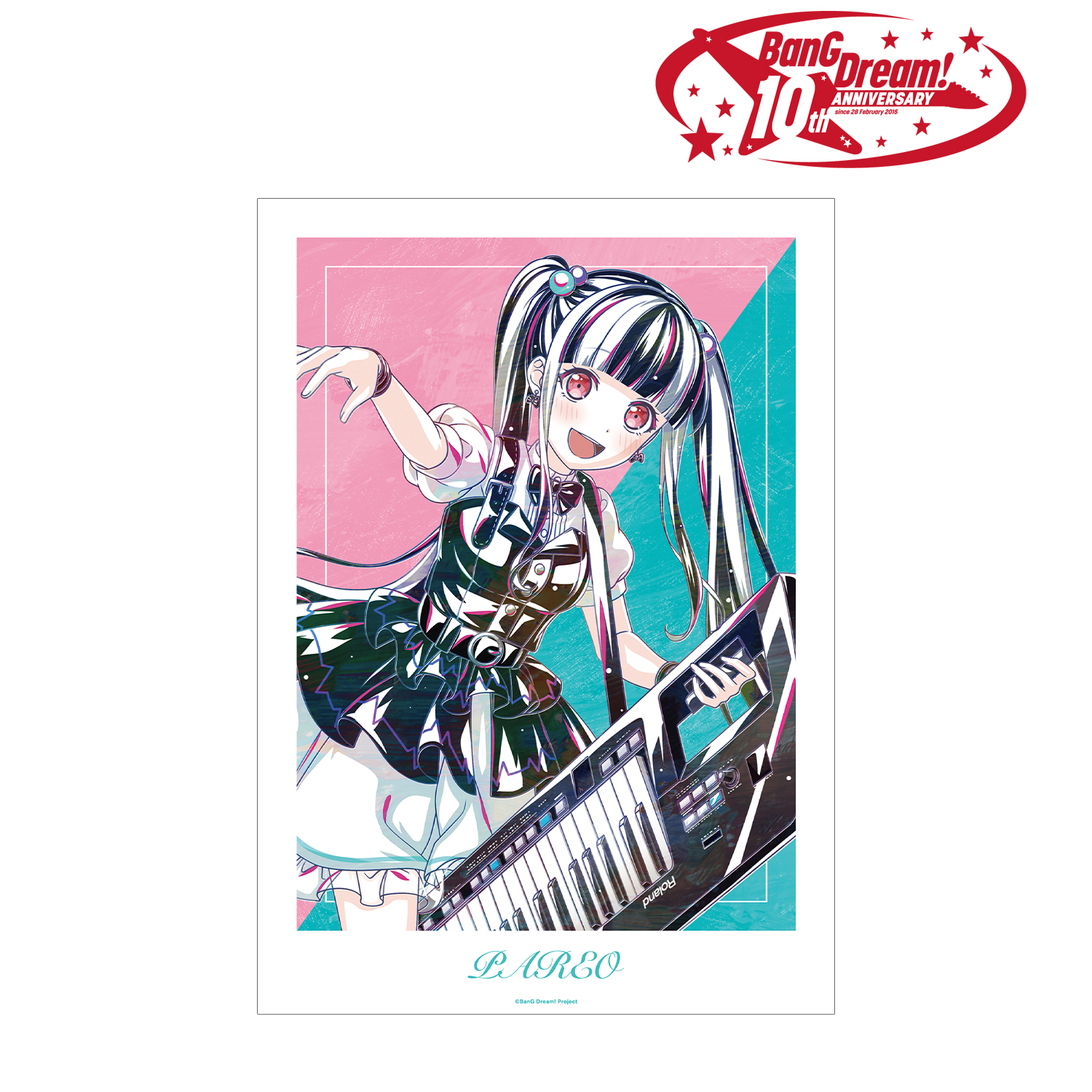 BanG Dream!_パレオ Ani-Art 第6弾 A3マット加工ポスター