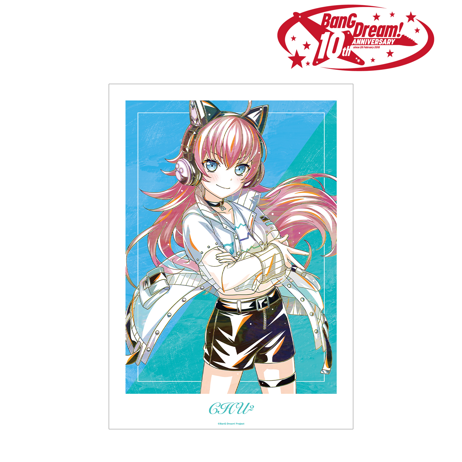 BanG Dream!_チュチュ Ani-Art 第6弾 A3マット加工ポスター