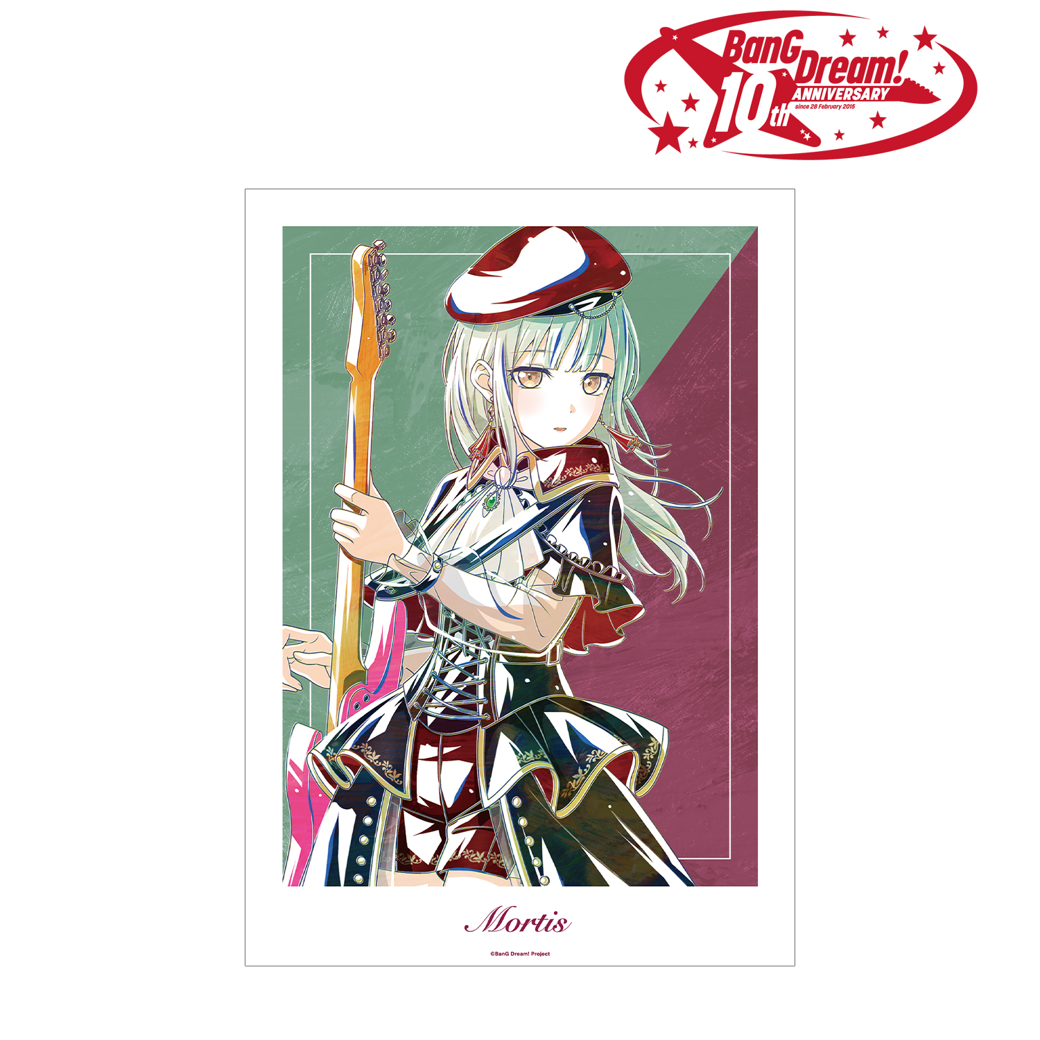 BanG Dream!_モーティス Ani-Art 第6弾 A3マット加工ポスター