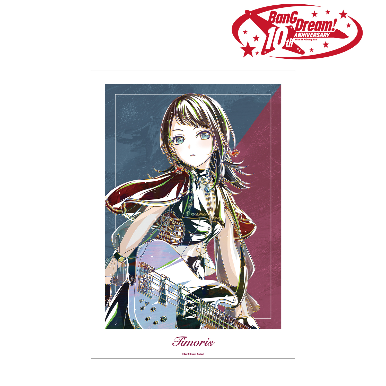 BanG Dream!_ティモリス Ani-Art 第6弾 A3マット加工ポスター