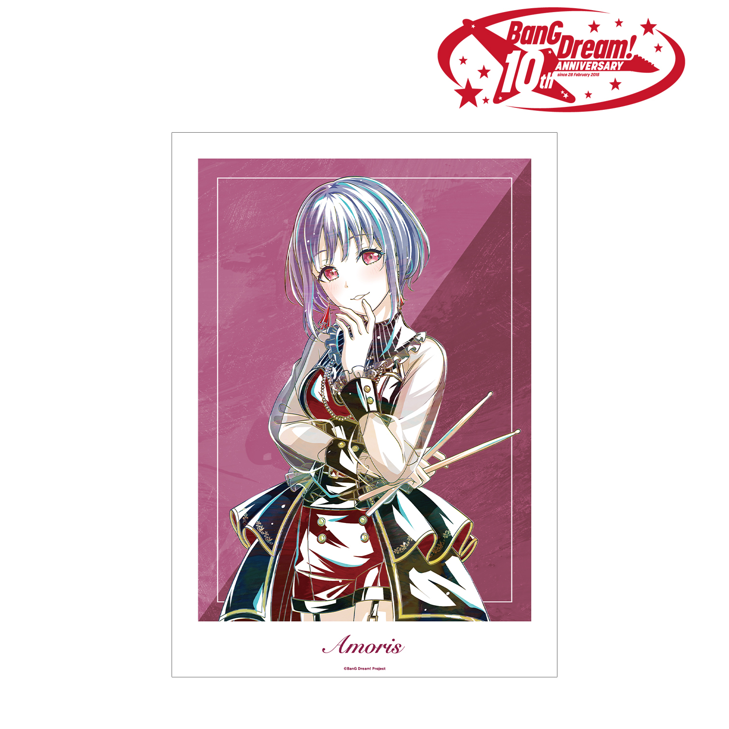 BanG Dream!_アモーリス Ani-Art 第6弾 A3マット加工ポスター