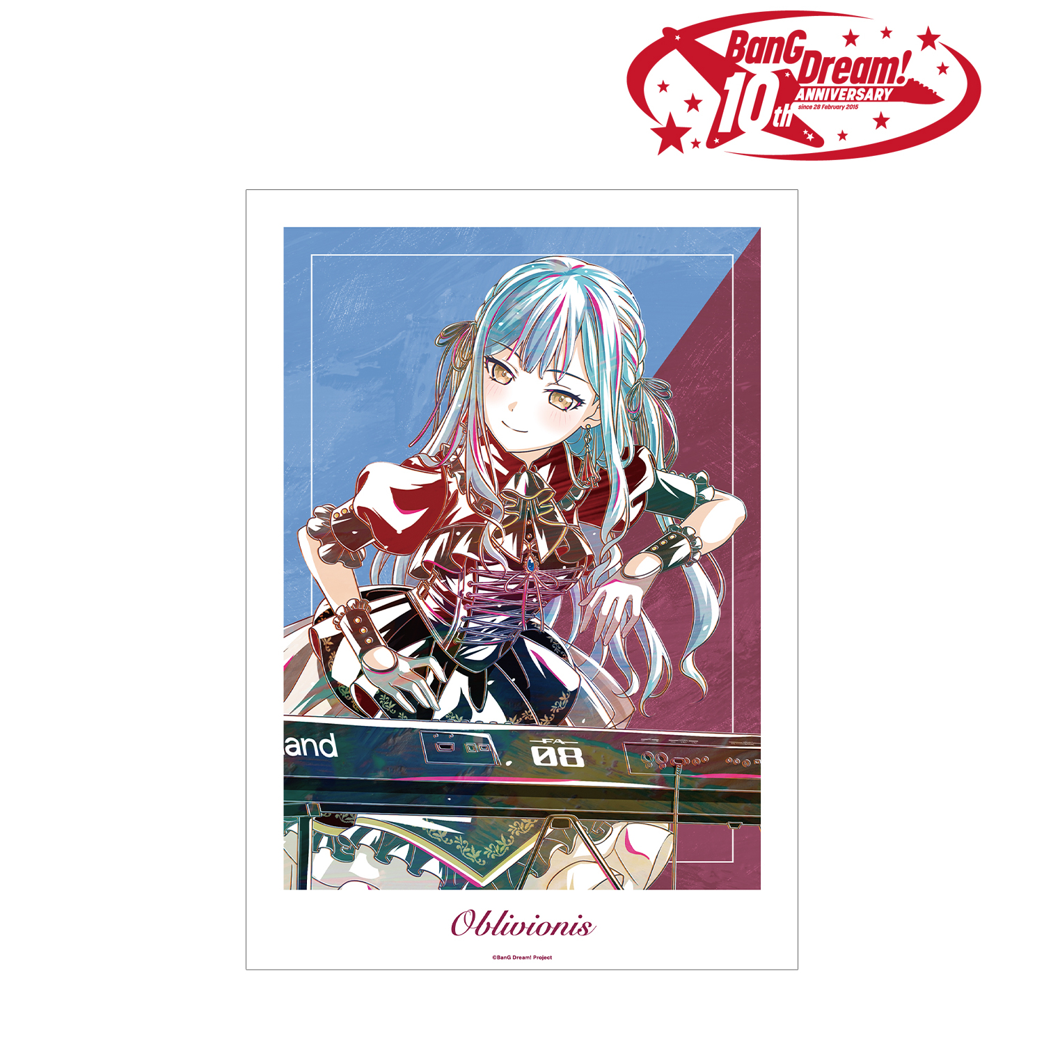 BanG Dream!_オブリビオニス Ani-Art 第6弾 A3マット加工ポスター